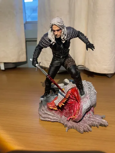 Geralt The Witcher Netflix - Iron Studios