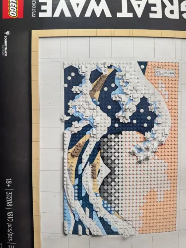 LEGO Art A Grande Onda de Hokusai 31208 - Novo, Caixa Original