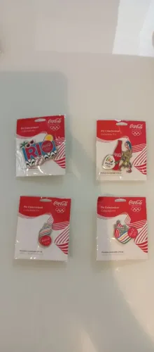 Kit com 4 Pins Olimpíadas 2016