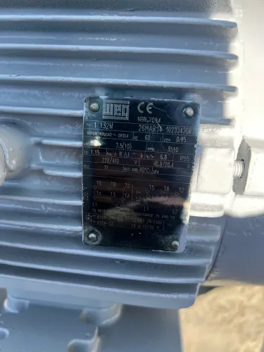 Bomba bifásica 10 cv motor weg bomba thebe