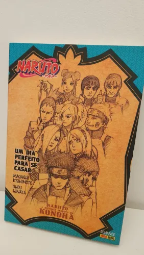 Manga novel Naruto "Um dia perfeito para se casar"