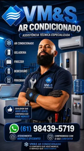 Instalação, manutenção e venda de ar condicionado