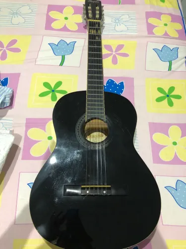 Violão Memphis Preto (Cordas De Nylon)