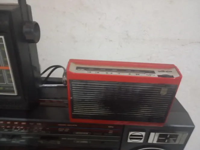 Rádio vintage artilheiro