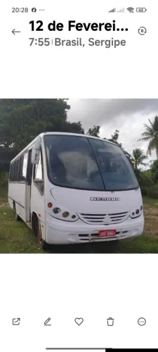 Micro ônibus Agrale neubus motor X10 freio ar embreagem ar