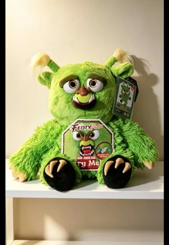 Feisty pets Green Monster: Grayson The Glutton Jumbo monstrinho verde 50cm.