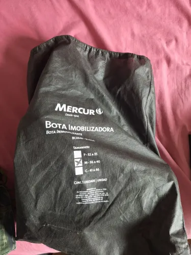 Bota imobilizadora Mercur BC0646