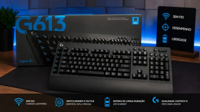 Teclado Gamer logitech g613