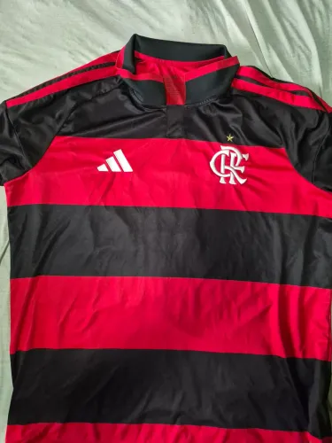 Camisa Flamengo I 25/26 Adidas De Arrascaeta #10 - Tamanho 2GG (Original)