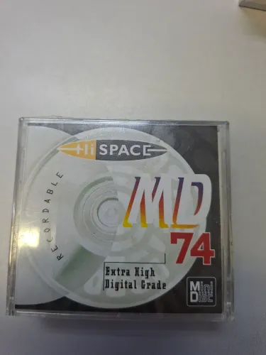 Minidisc MD 74 recordable Hi Space - 3 unidades