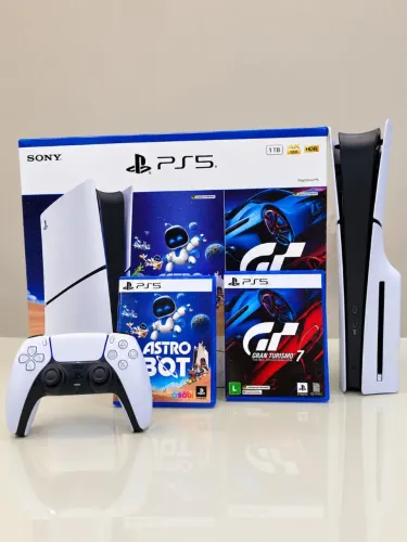 PlayStation 5 Slim Com leitor 1TB