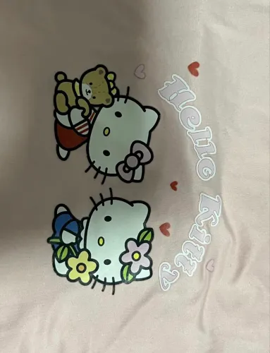 regata hello kitty fofa rosa