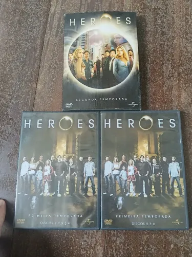 Série: Heroes Temporada 1 e 2 completa.