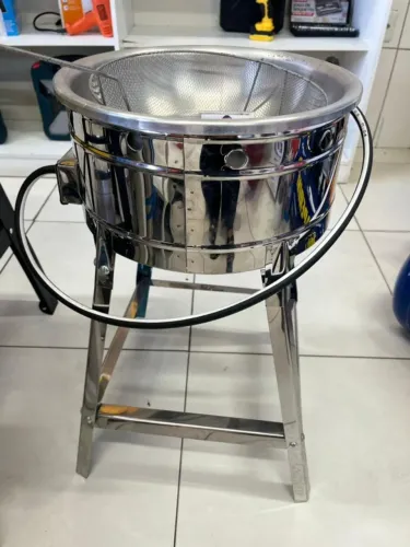 FRITADEIRA INOX GD À GÁS - 7 LITROS E 5 LITROS ENTREGA GRATIS EM BELEM, MARITUBA ENANIDEUA
