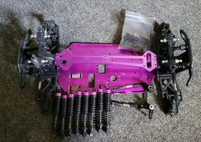 Chassis de Monster Truck HSP 1/10 4x4