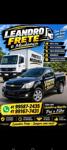 Leandro frete,mudança e viagens.