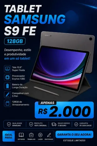 Tablet S9FE 128gb