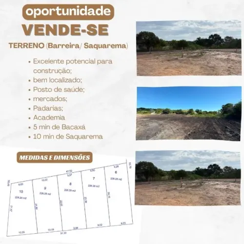 TERRENO SAQUAREMA
