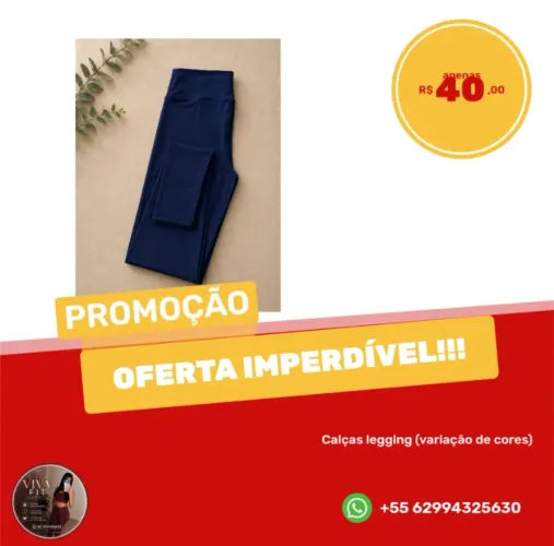 ?Vem garantir seu look fitness na VIVA FIT! ?