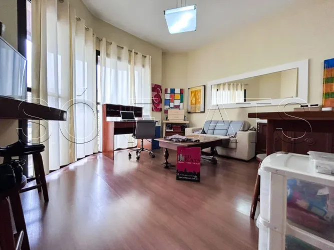 Flat Montecattini disponível para venda, mobiliado com 40m², 01 dormitório e 01 vaga
