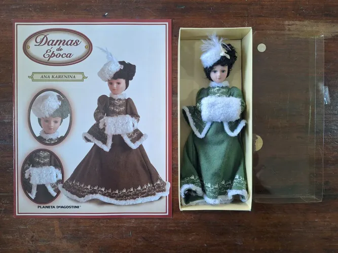 Anna Karenina Boneca Damas da Época Planeta DeAgostini