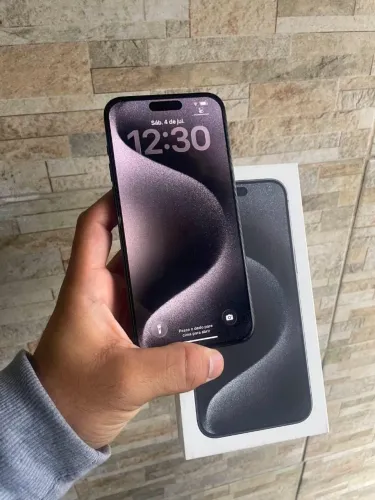Iphone 15 Pro Max 256gb Black Titanium Completo