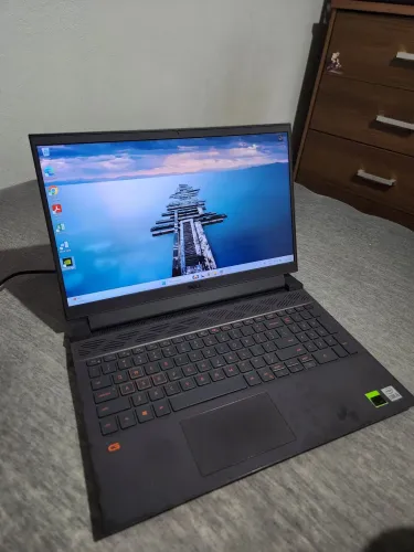 Notebook Dell G15 5510 i5 10, 16ram, 256 ssd, 1650 4gb, tela FHD 120hz ( leia descrição )