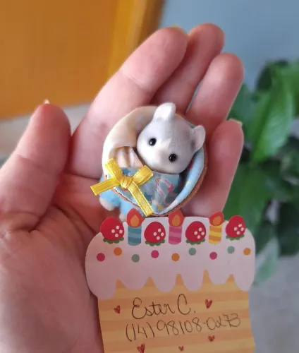 Sylvanian families - loteria 2024 - gato curly esr