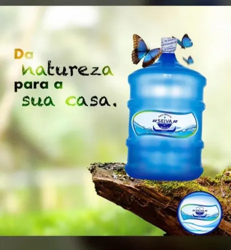 Garrafão de água mineral completo
