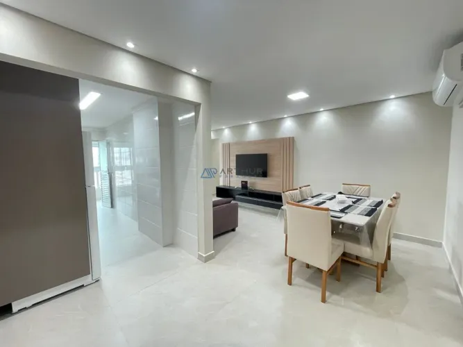 Apartamento com Vista para o Mar, Mobiliado, 02 Dormitórios, Lazer Completo