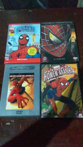 Lote dvds Homem Aranha 