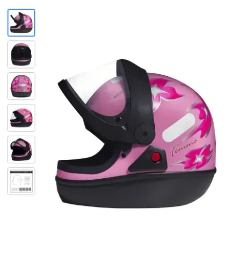 Capacete San Marino Rosa