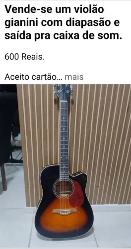 Vende se um violão gianini?