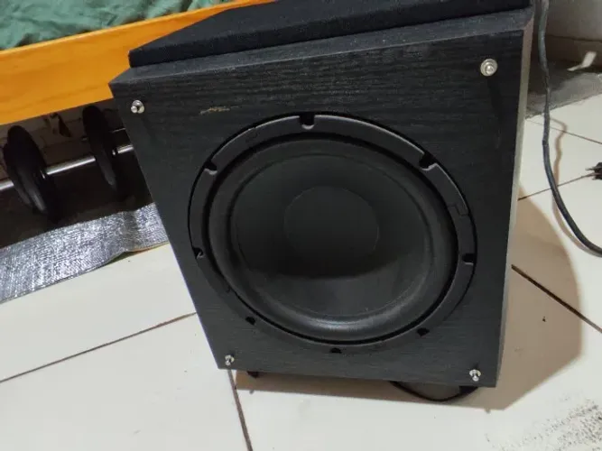 Subwoofer Ativo BT-10SUB (10") p/ home cinema 150w