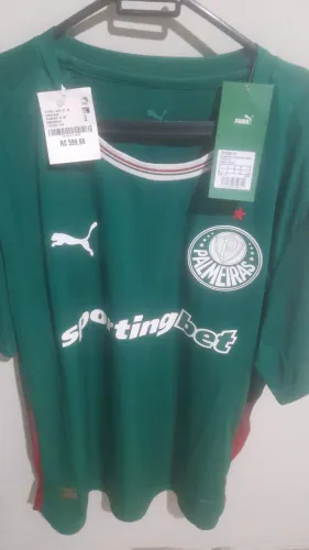 Camisa de jogo oficial do palmeiras