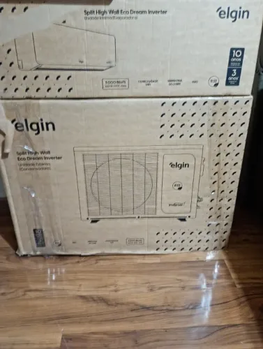 Ar condicionado Elgin 9000 BTU. Somente frio. 220V, novo na caixa
