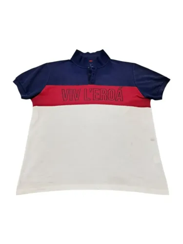 Camisa Polo Viv L'eroa Masculina Tricolor