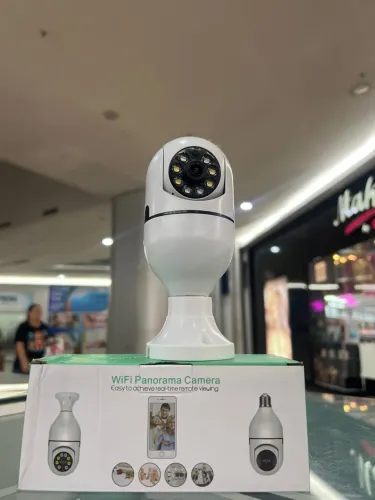 Câmera de segurança Wi-Fi bocal