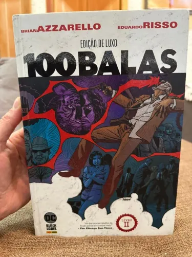 100 Balas Edição de Luxo Vol. 2 Capa Dura Estado Impecável