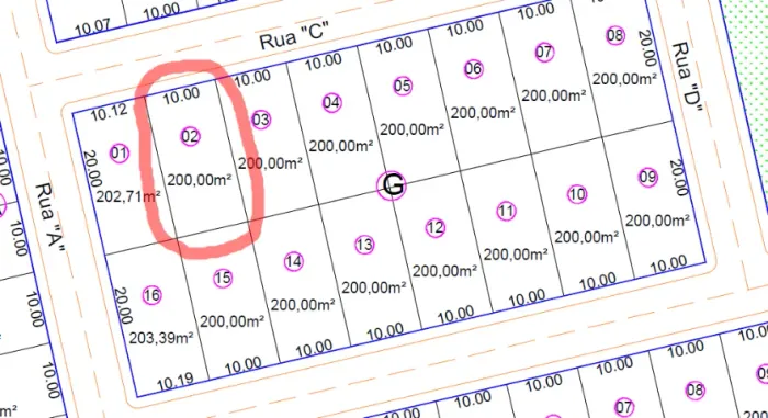 Vendo Lote de Terra de 200m², do Loteamento Deraldo Barbosa em Tanquinho/BA