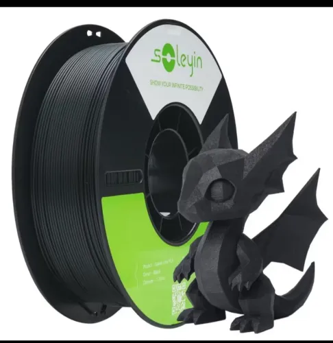 FILAMENTO IMPRESSORA 3D PLA 1KG PRETO