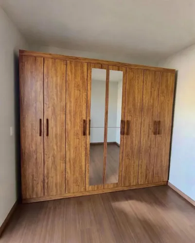 Guarda Roupa Casal 8 Portas C/Espelho Rubi