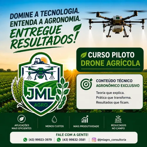 Curso drone agrícola 