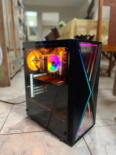 PC Gamer Ryzen 5 5500 | RX 580 8GB | 16GB RAM | SSD 1,5TB gabinete