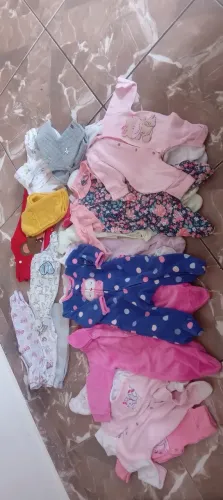 Lote roupinhas bebê menina