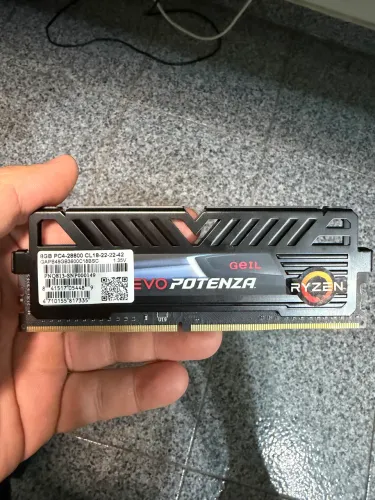 8gb memoria ram 3600mhz ddr4