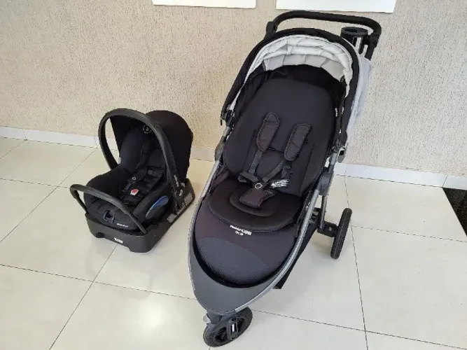 CARRINHO DE BEBÊ + BEBÊ CONFORTO MAXI COSI GIA XP