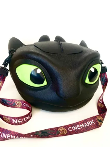 Balde Novo Banguela Cinemark - Como Treinar Seu Dragão, filme cinema kinoplex infantil toy