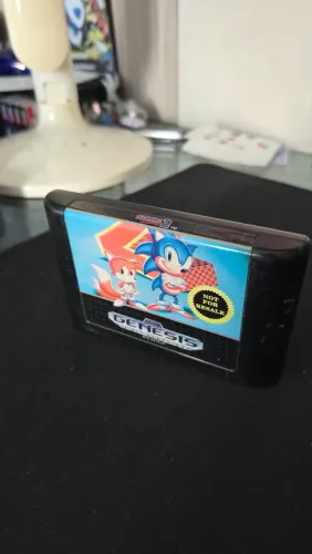 Sonic 2 - Cartucho original de Sega Megadrive Genesis