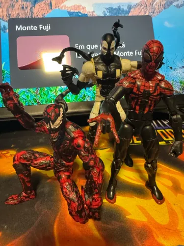 Marvel Legends Lote 3 Spiderman Deadpool Simbionte